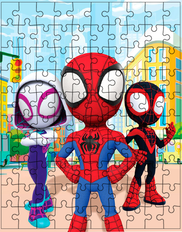 Puzzle Spidey i Przyjaciele