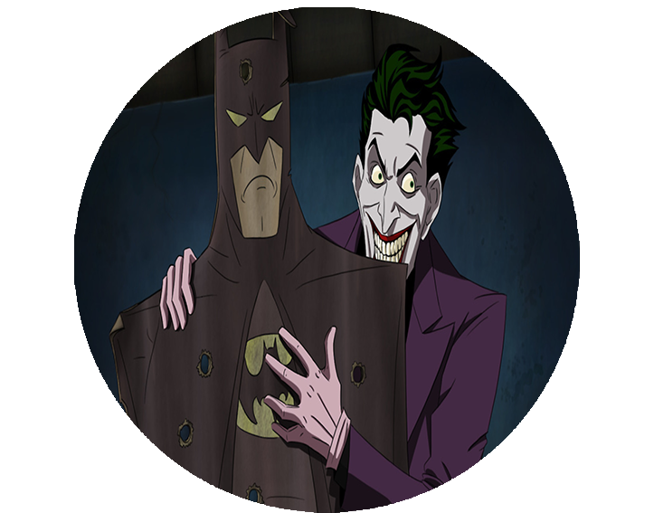 Opłatek na tort Batman