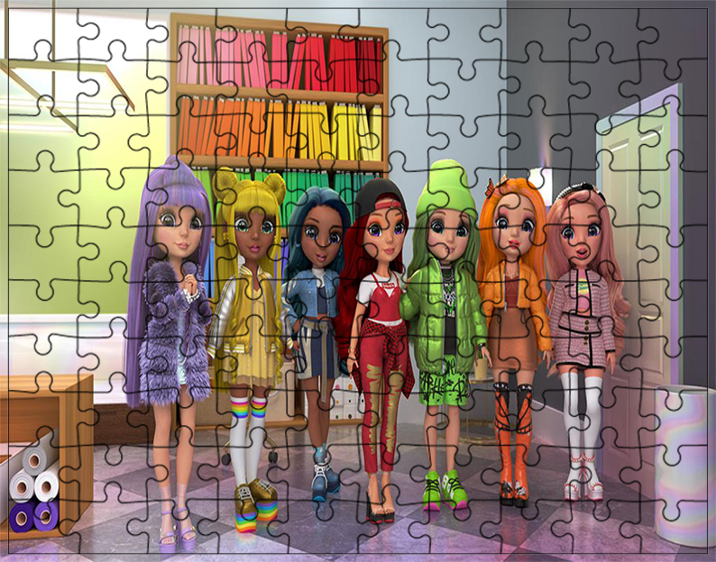 Puzzle Rainbow High