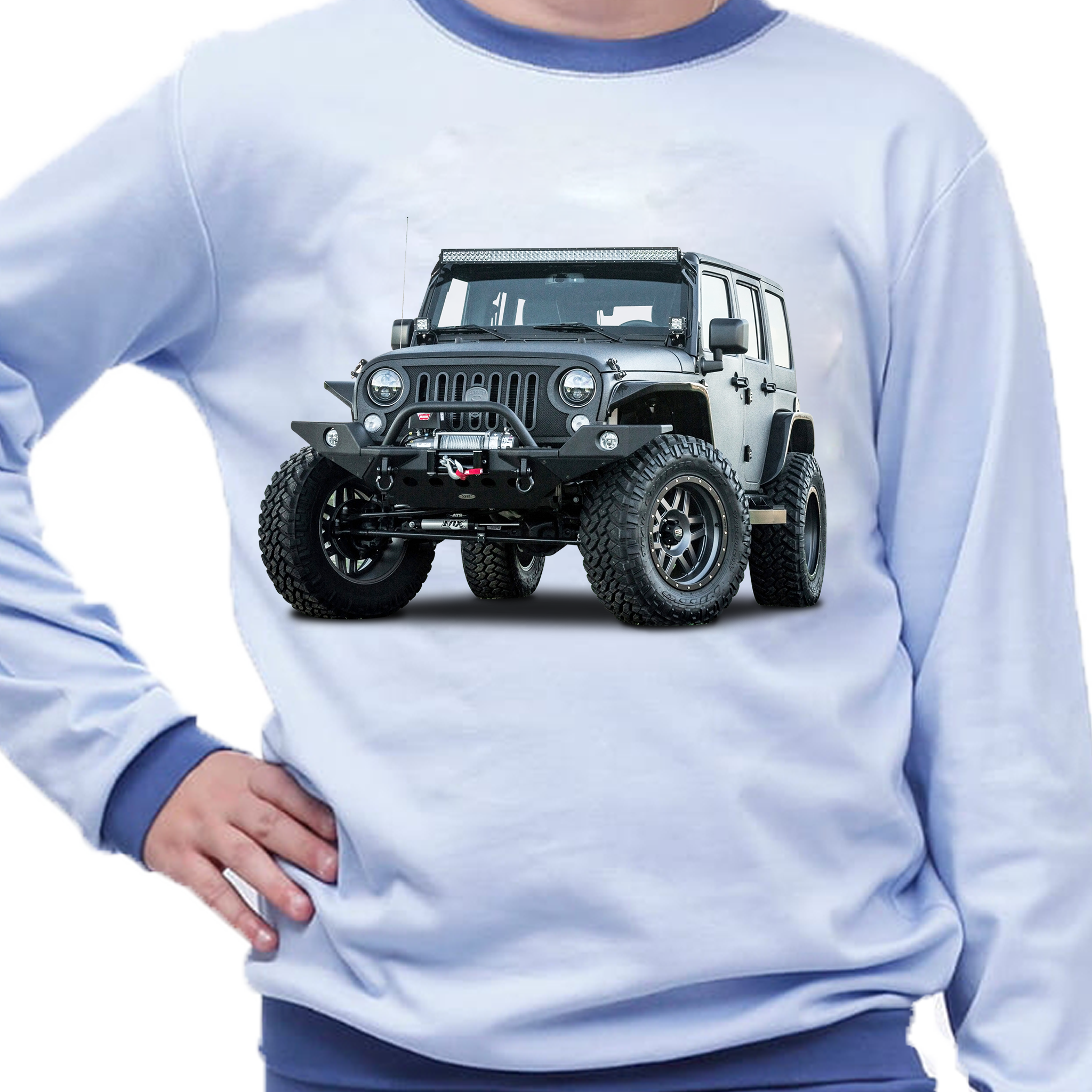 Piżama dziecięca - Samochody Jeep Wrangler