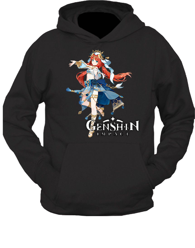 Bluza z kapturem Genshin Impact