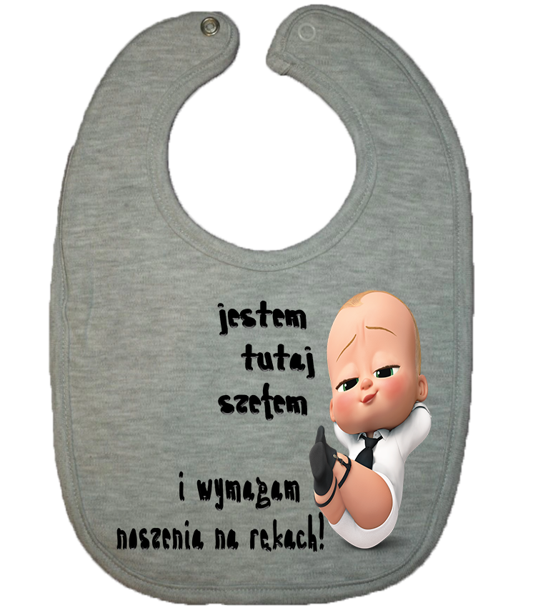 Śliniaczek Bawełniany Szef