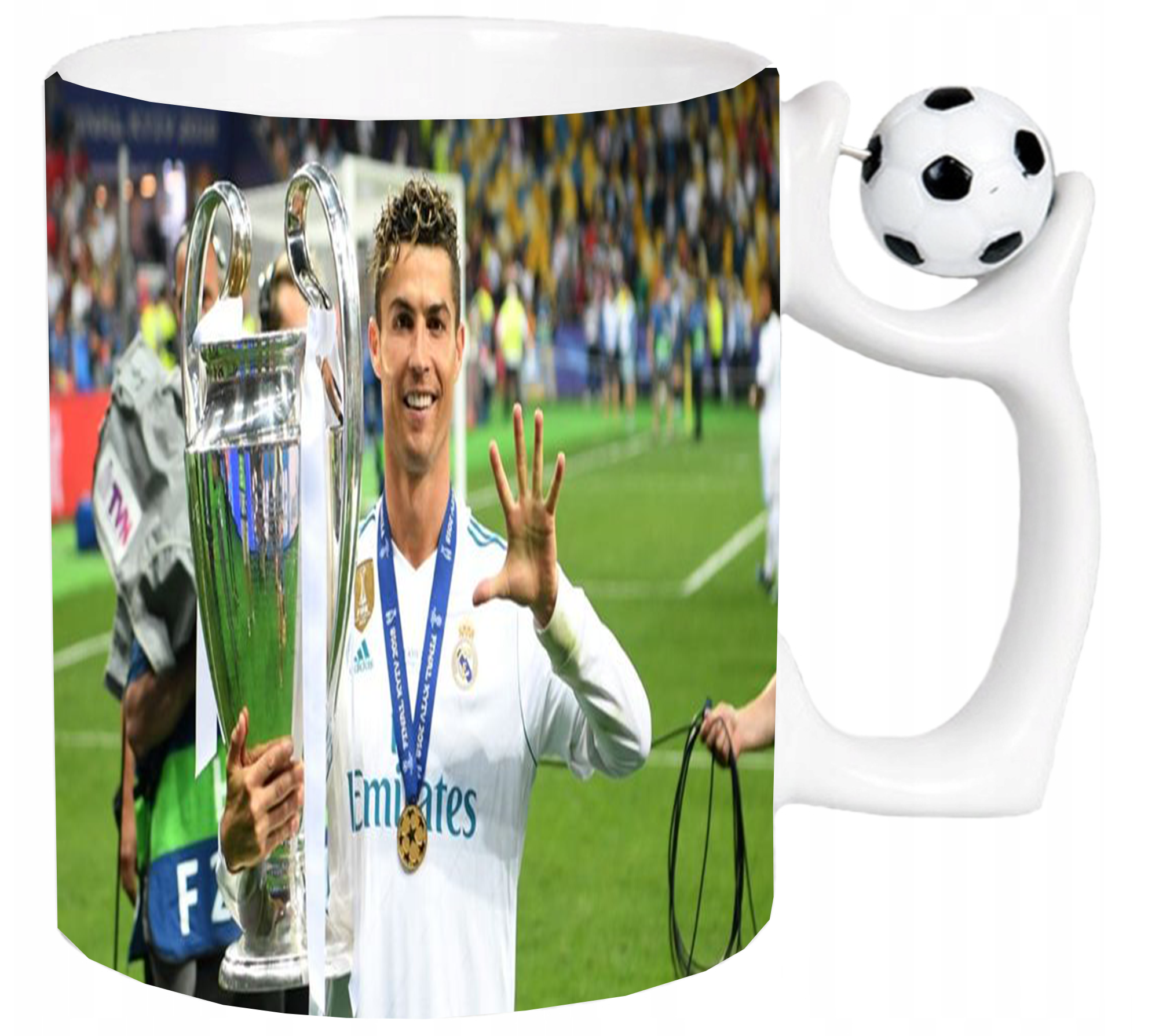 Kubek z piłką dla Fana Ronaldo CR7