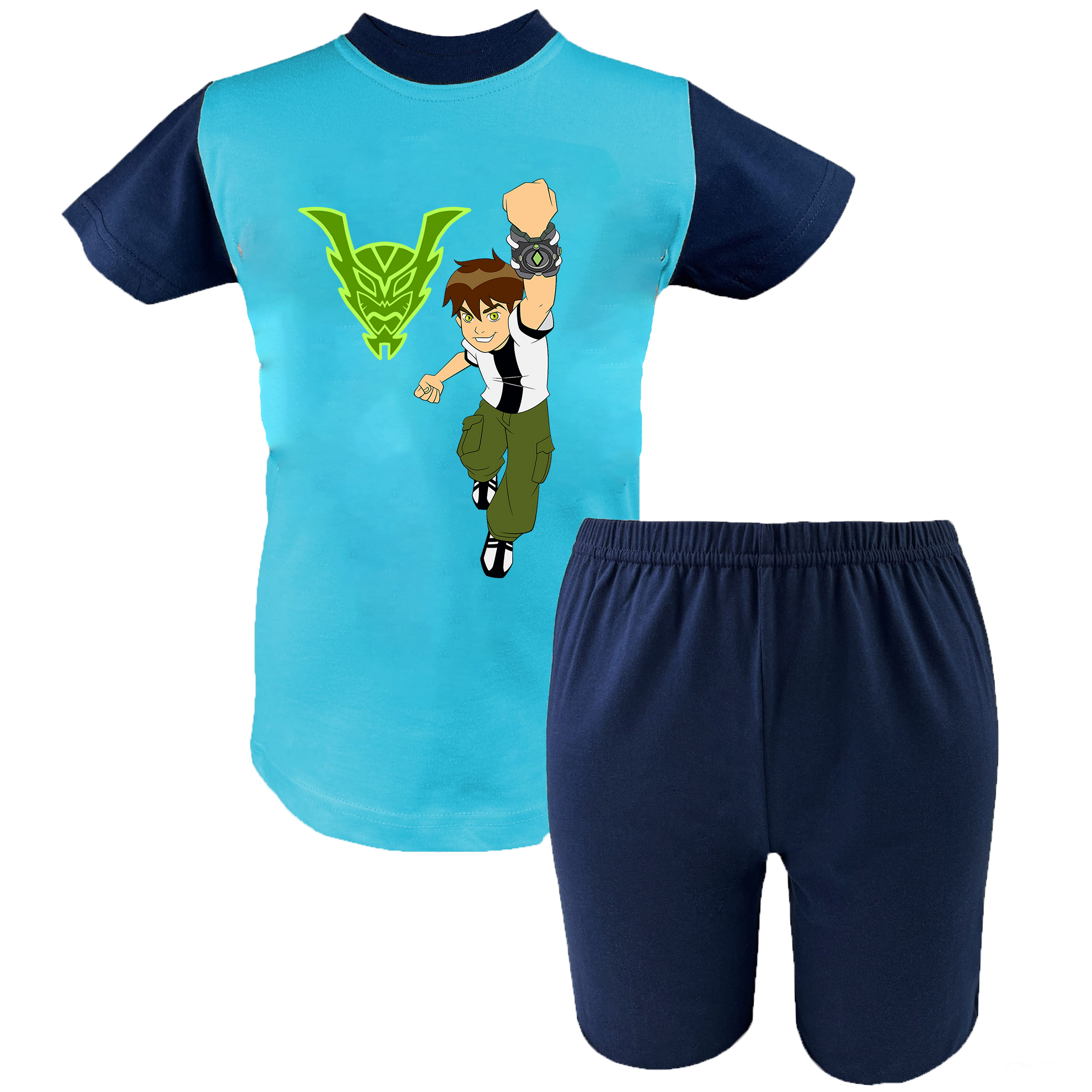 Krótka Piżama dziecięca Ben 10 - Alien Force