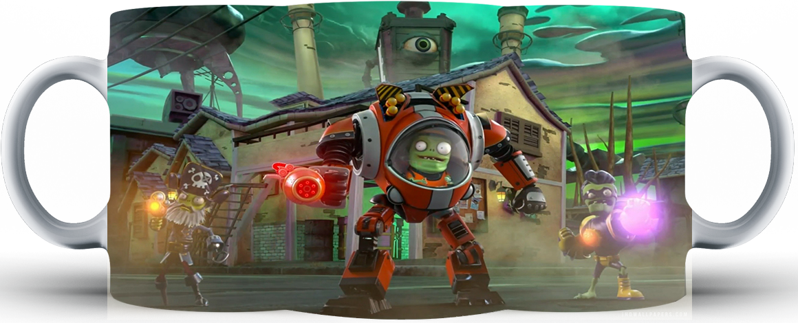 Kubek ceramiczny Plants vs Zombie