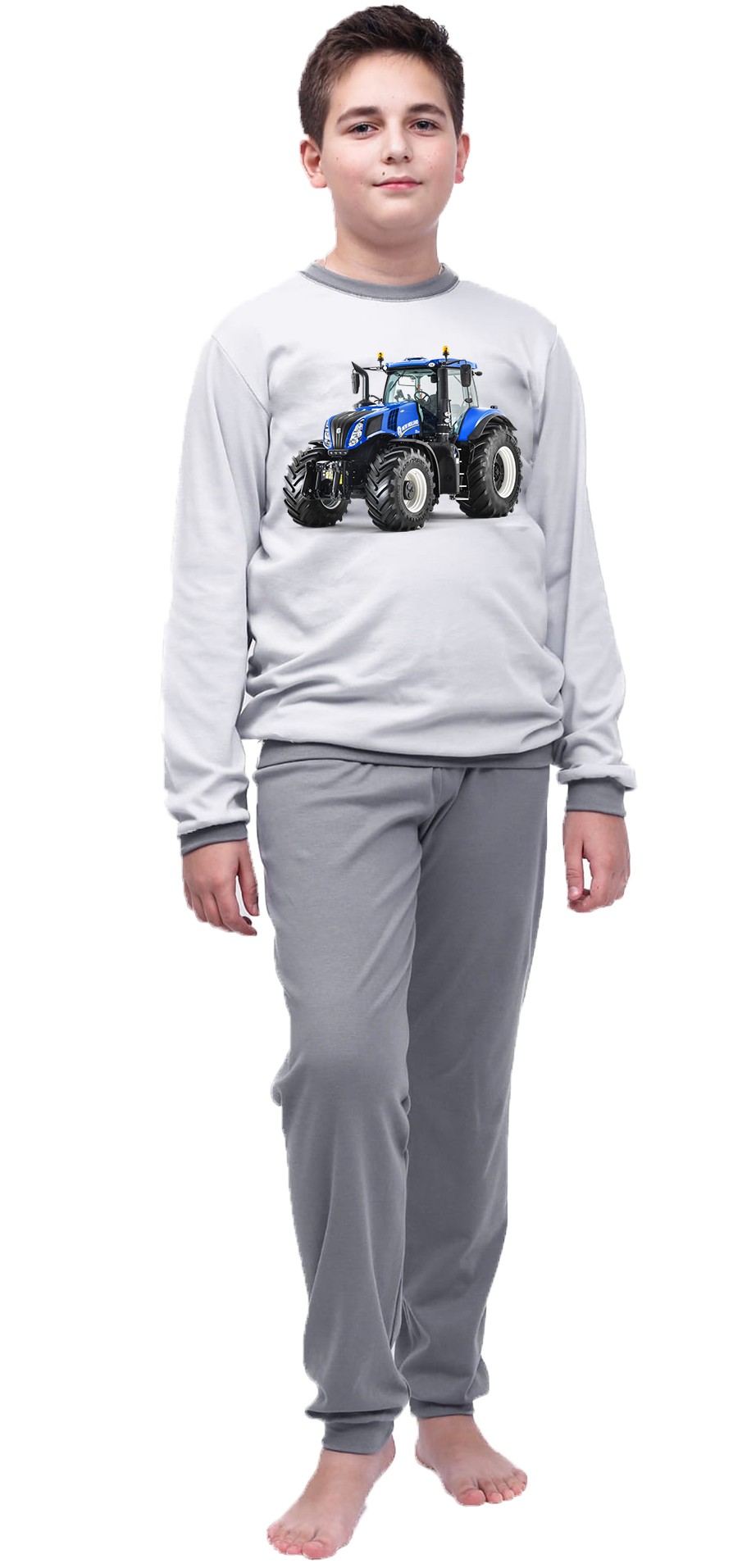Piżama dziecięca Traktory
