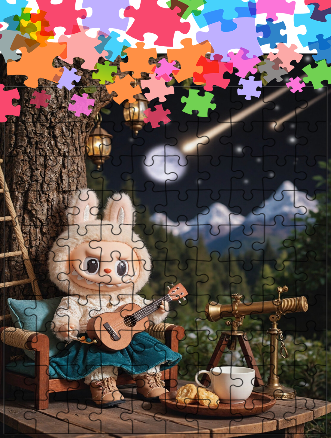 Puzzle tradycyjne - LABUBU THE MONSTERS