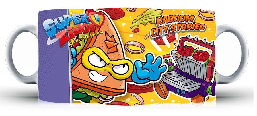 Kubek ceramiczny Super Zings