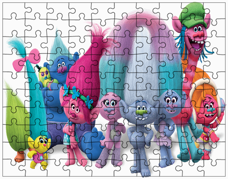 Puzzle Trolls Trolle