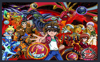 Magnes na lodówkę Bakugan