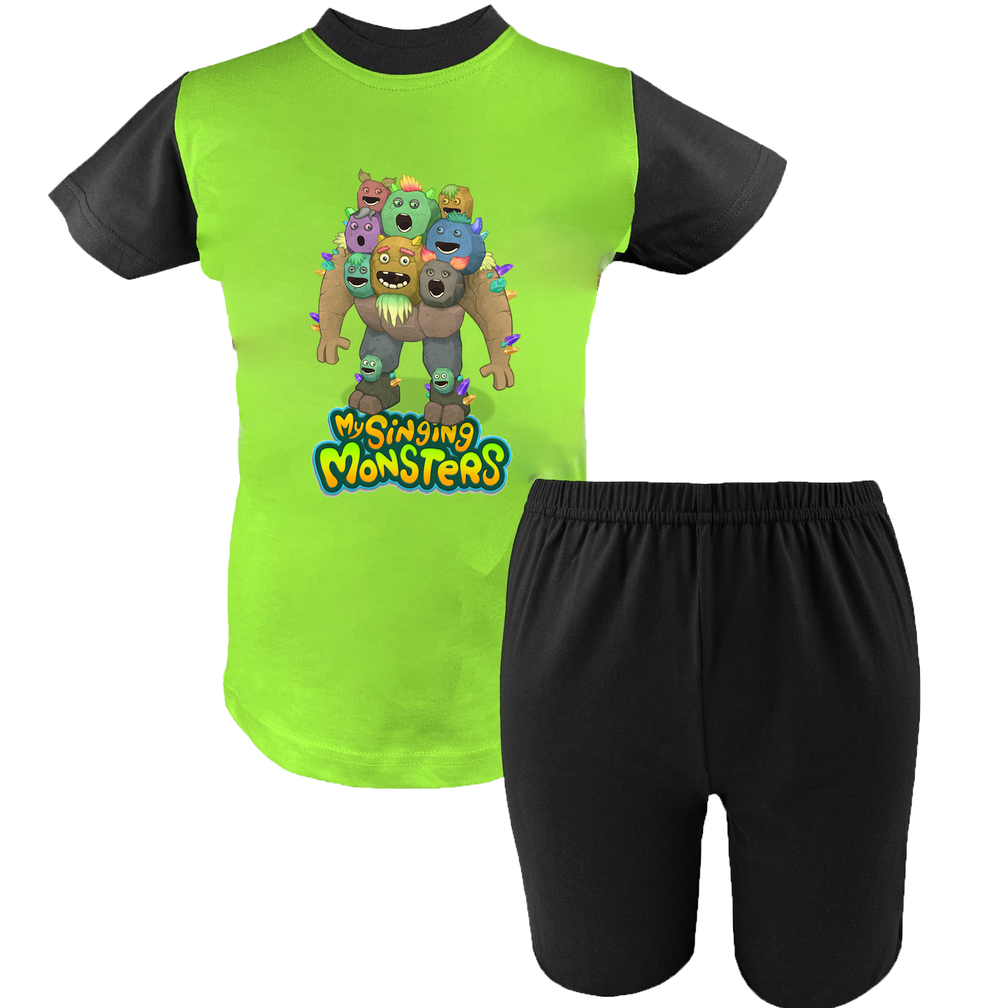 Krótka Piżama dziecięca My Singing Monsters