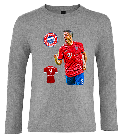 Koszulka z dł.rękaw. Lewandowski
