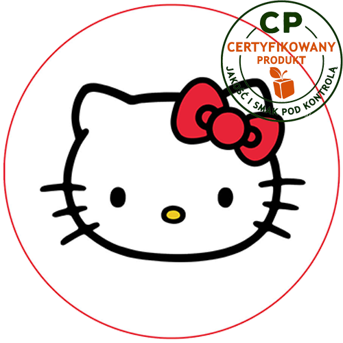 Opłatek na tort Hello Kitty