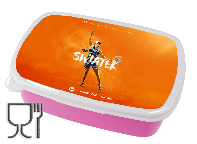 Pojemnik śniadaniowy - Lunchbox - Iga Świątek dla fana/fanki
