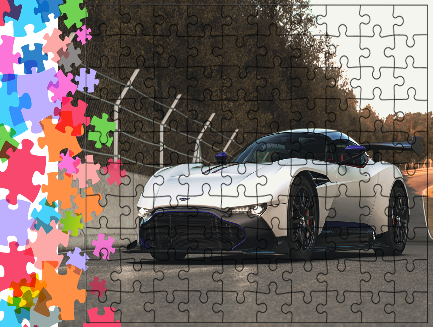 Puzzle tradycyjne Samochody