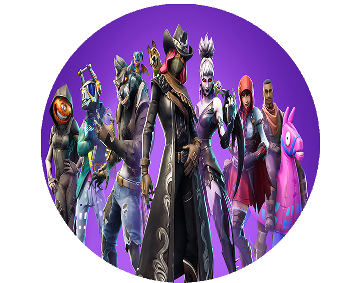 Opłatek na tort Fortnite