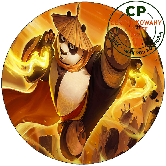Opłatek na tort Kung fu Panda