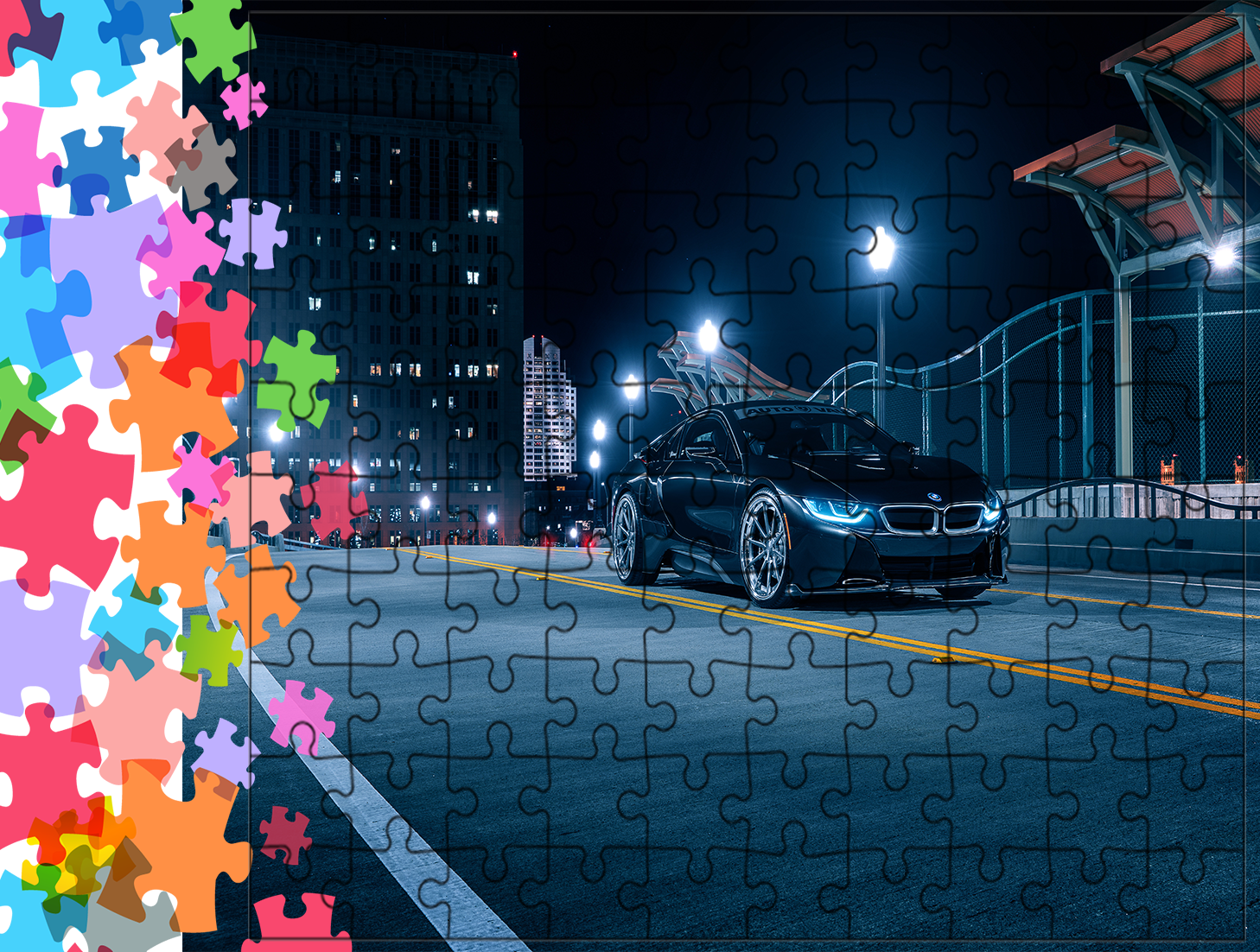 Puzzle tradycyjne Samochody