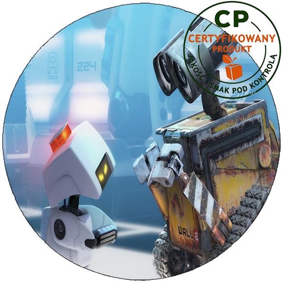 Opłatek na tort Wall-e