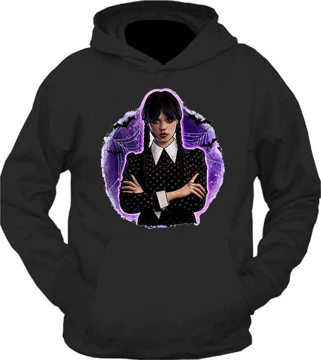 Bluza z kapturem Wednesday Addams