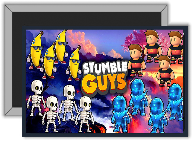 Magnes na lodówkę Stumble Guys
