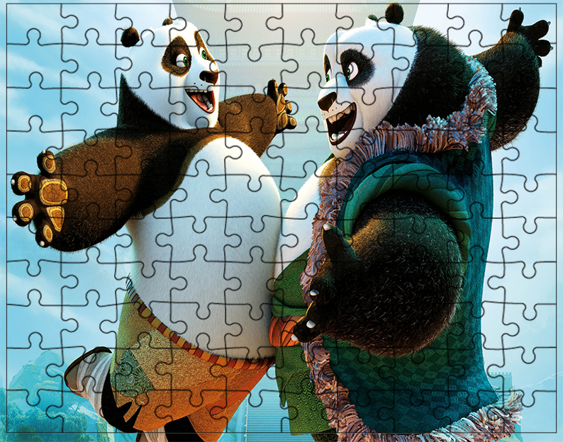 Puzzle Kung Fu Panda
