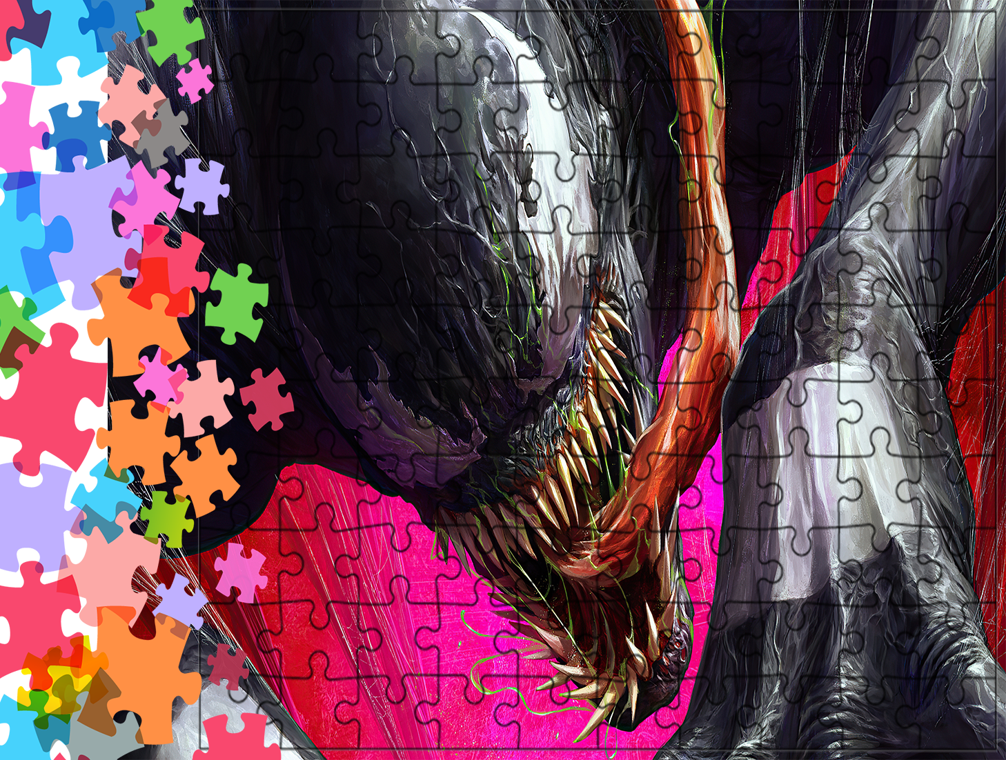 Puzzle tradycyjne Venom - Marvel