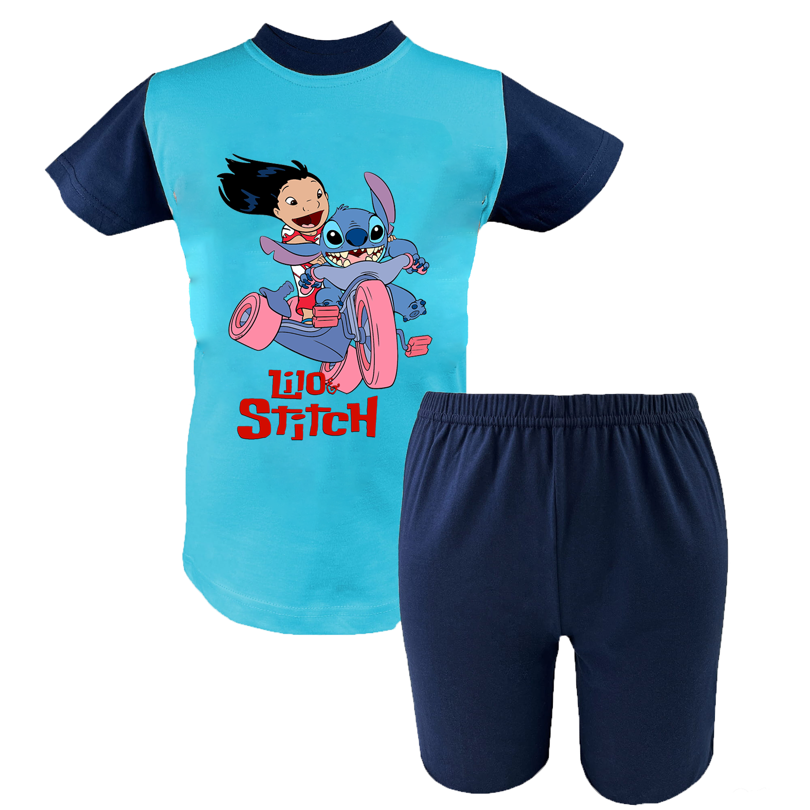 Krótka Piżama dziecięca Lilo i Stich