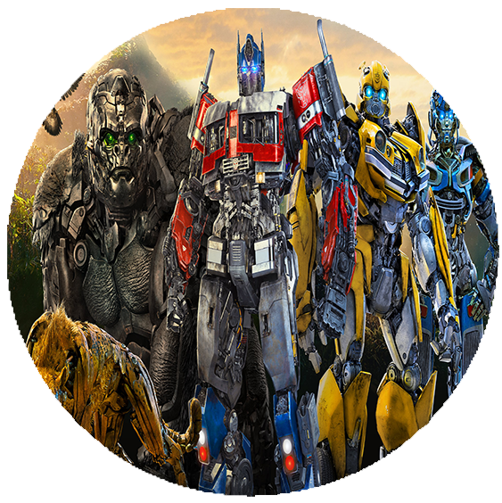 Opłatek na tort Transformers