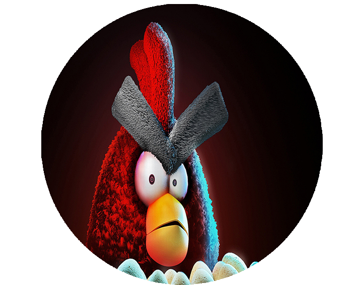 Opłatek na tort Angry Birds