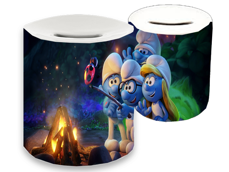 Skarbonka ceramiczna Smerfy