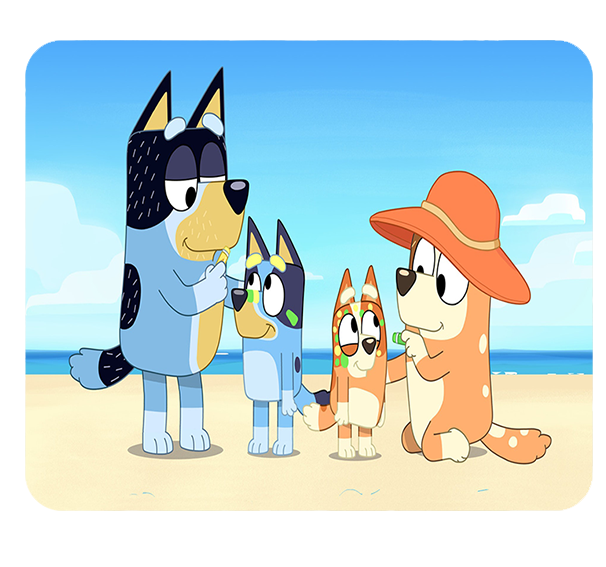 Podkładka pod myszkę Bluey