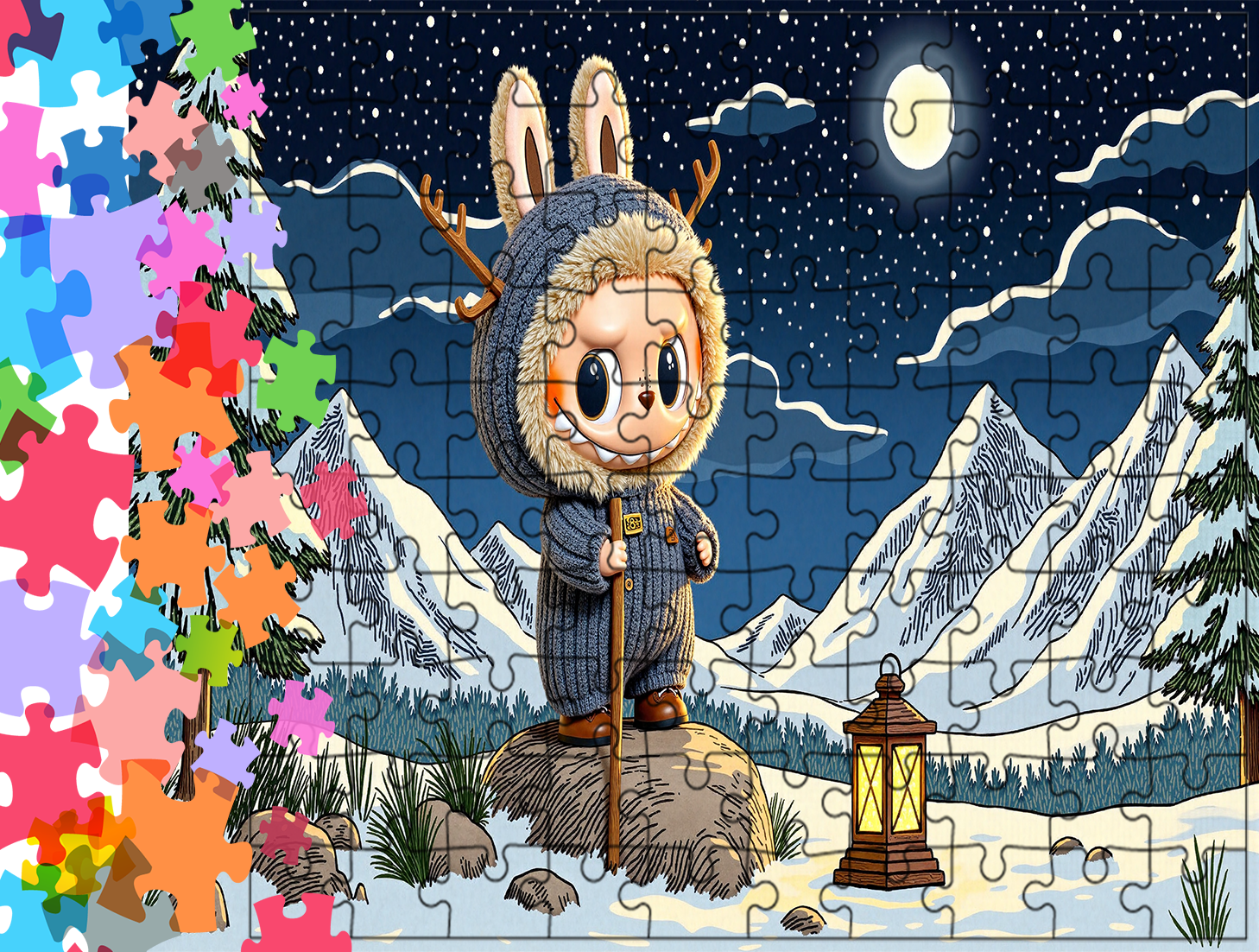 Puzzle tradycyjne - LABUBU THE MONSTERS