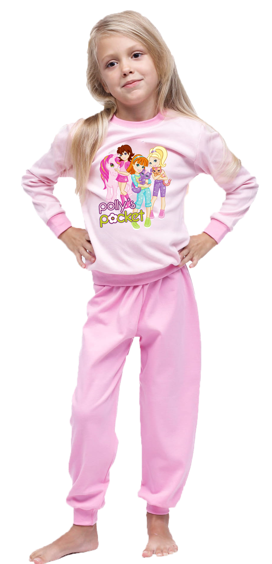 Piżama dziecięca Polly Pocket