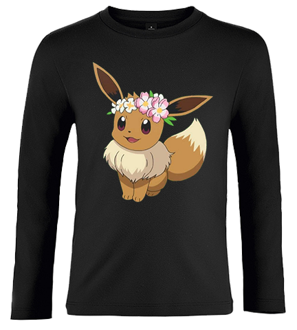 Koszulka z długim rękawem Pokemon Eevee