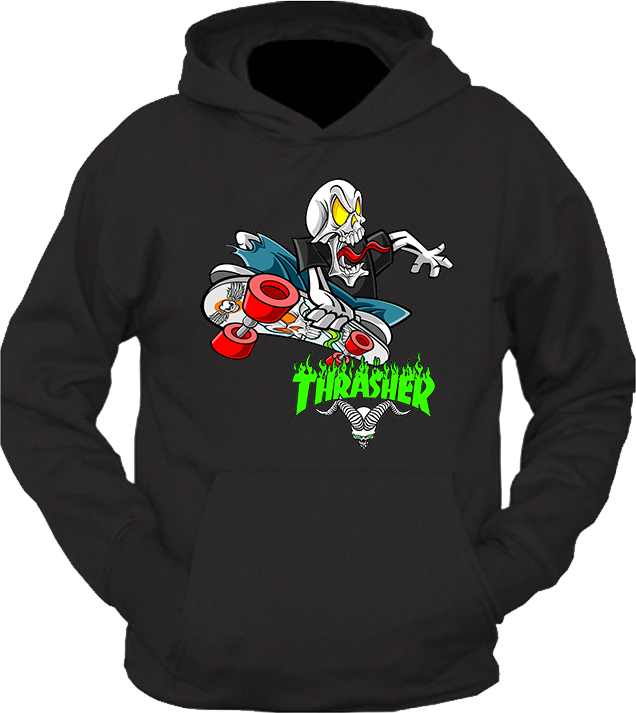 Bluza z kapturem Trasher