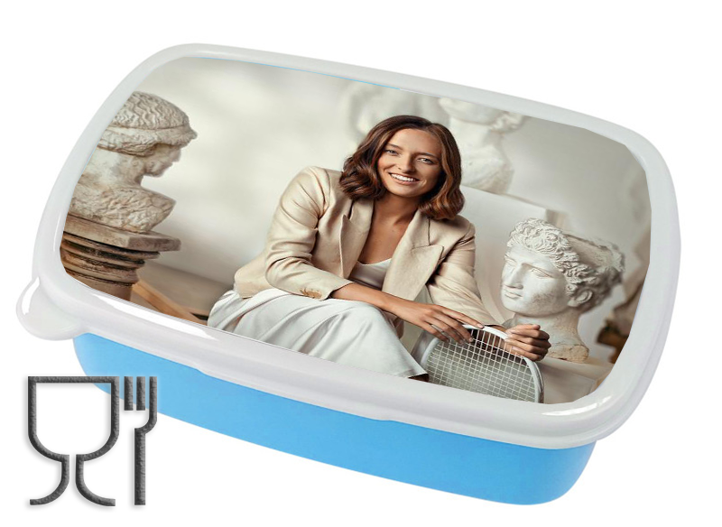 Pojemnik śniadaniowy - Lunchbox - Iga Świątek dla fana/fanki