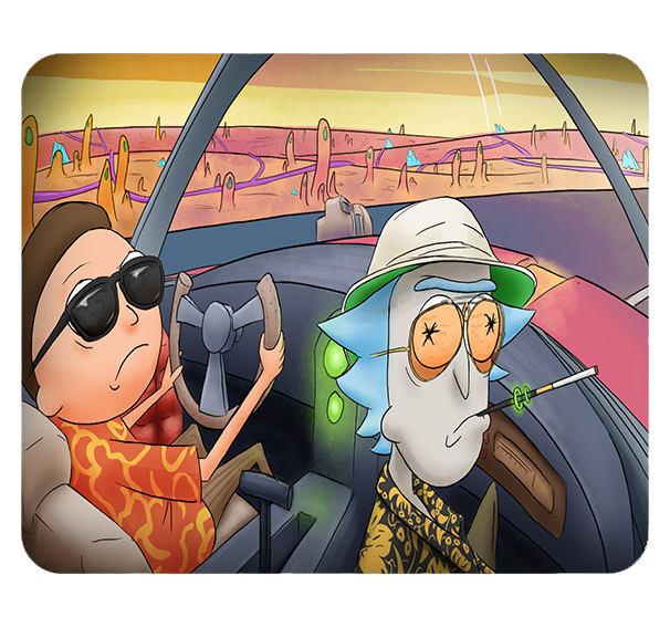 Podkładka pod myszkę Rick i Morty