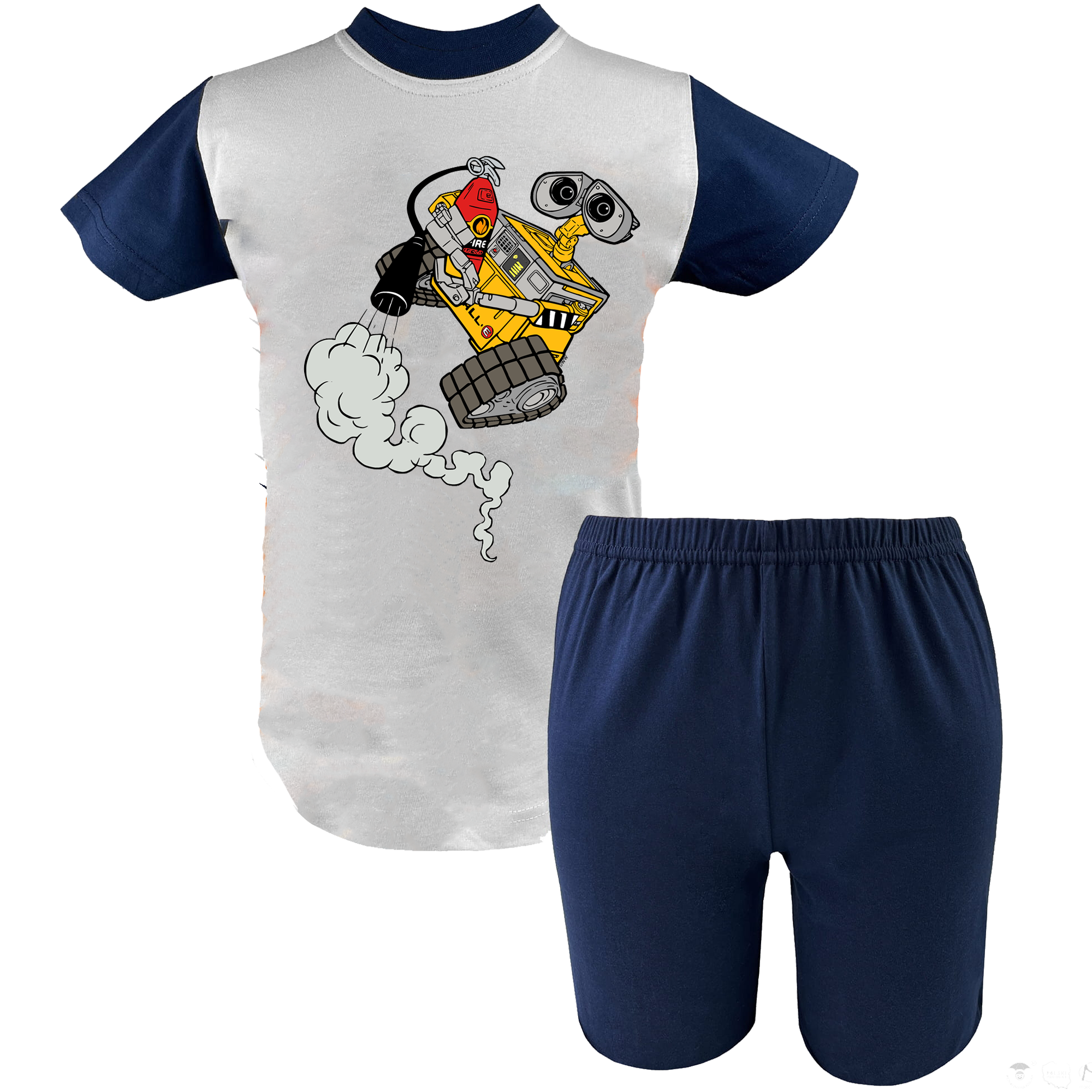 Krótka Piżama dziecięca Wall-e Nowa Seria