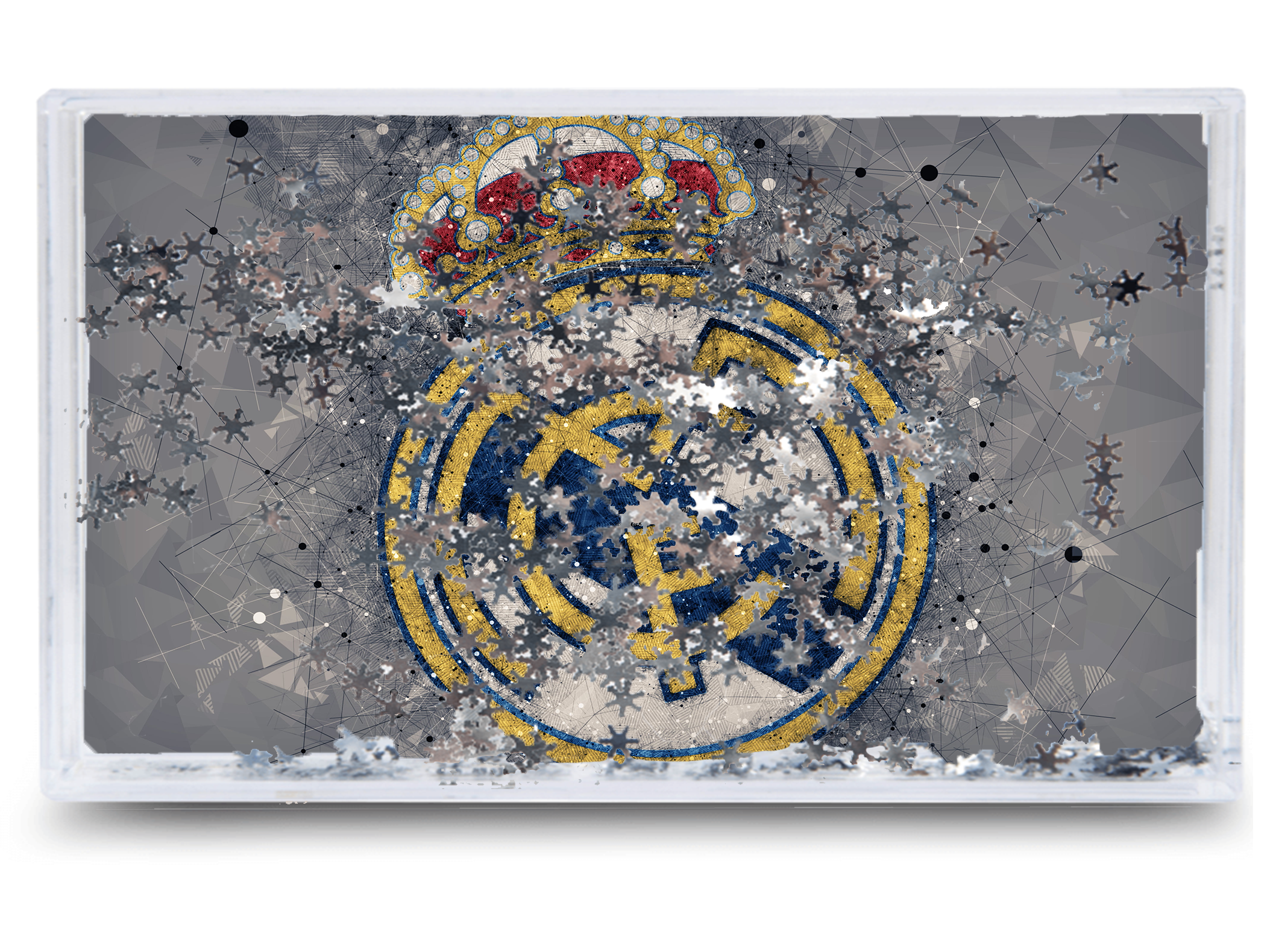 Akwarium - Ramka wodna 3D - Real Madryt