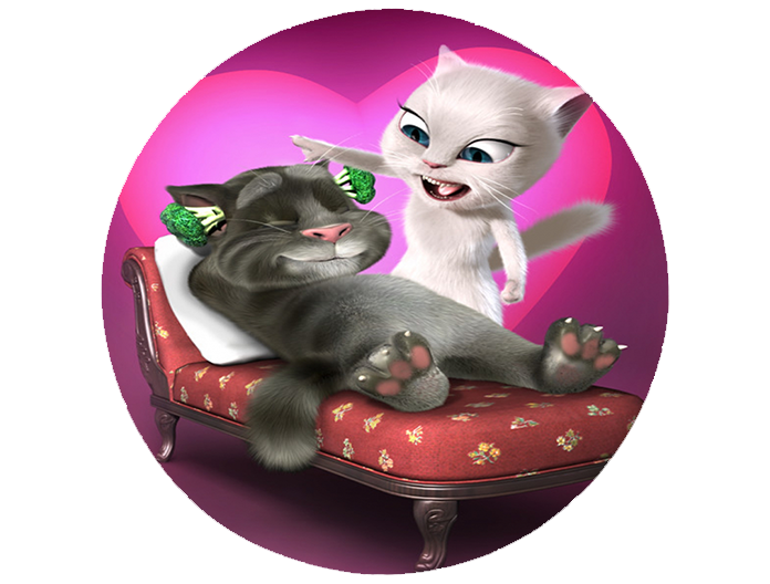 Opłatek na tort Gadający Kot