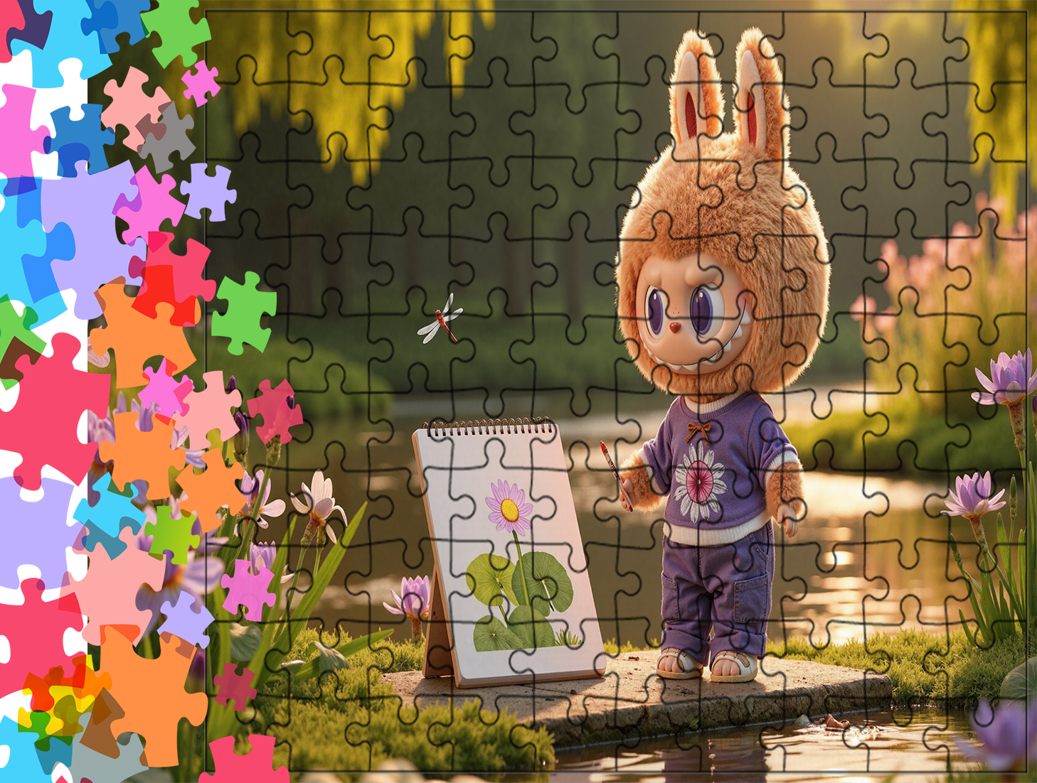 Puzzle tradycyjne - LABUBU THE MONSTERS