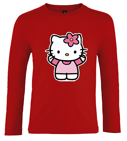 Koszulka z dł.rękaw. Hello Kitty