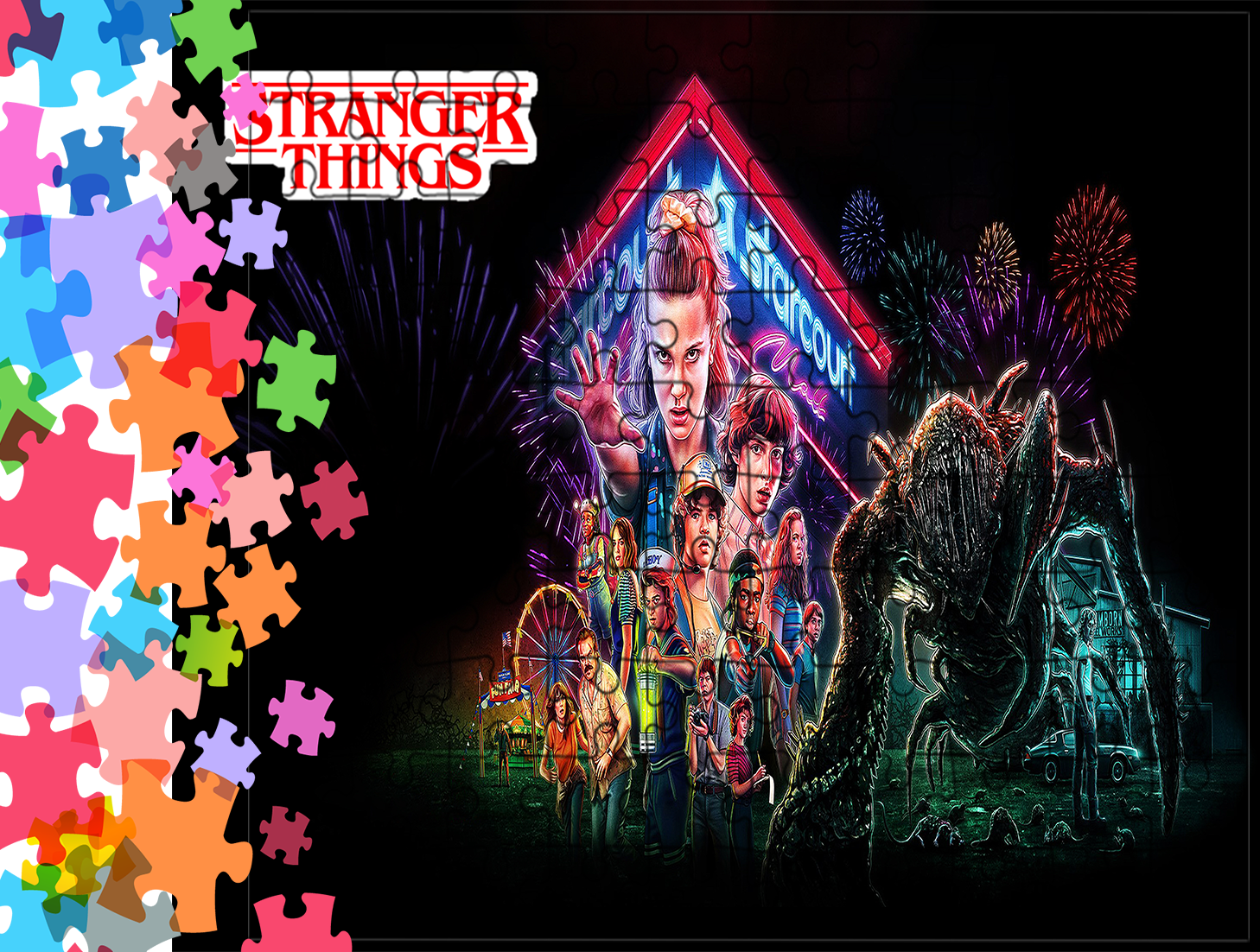 Puzzle tradycyjne Stranger Things - Nowy Sezon