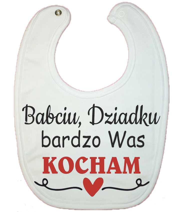 Śliniaczek Bawełniany od Babci i Dziadka