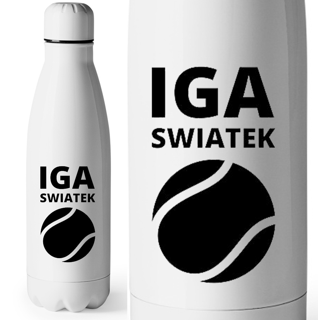 Termos - Butelka Termiczna - Iga Świątek - dla fana