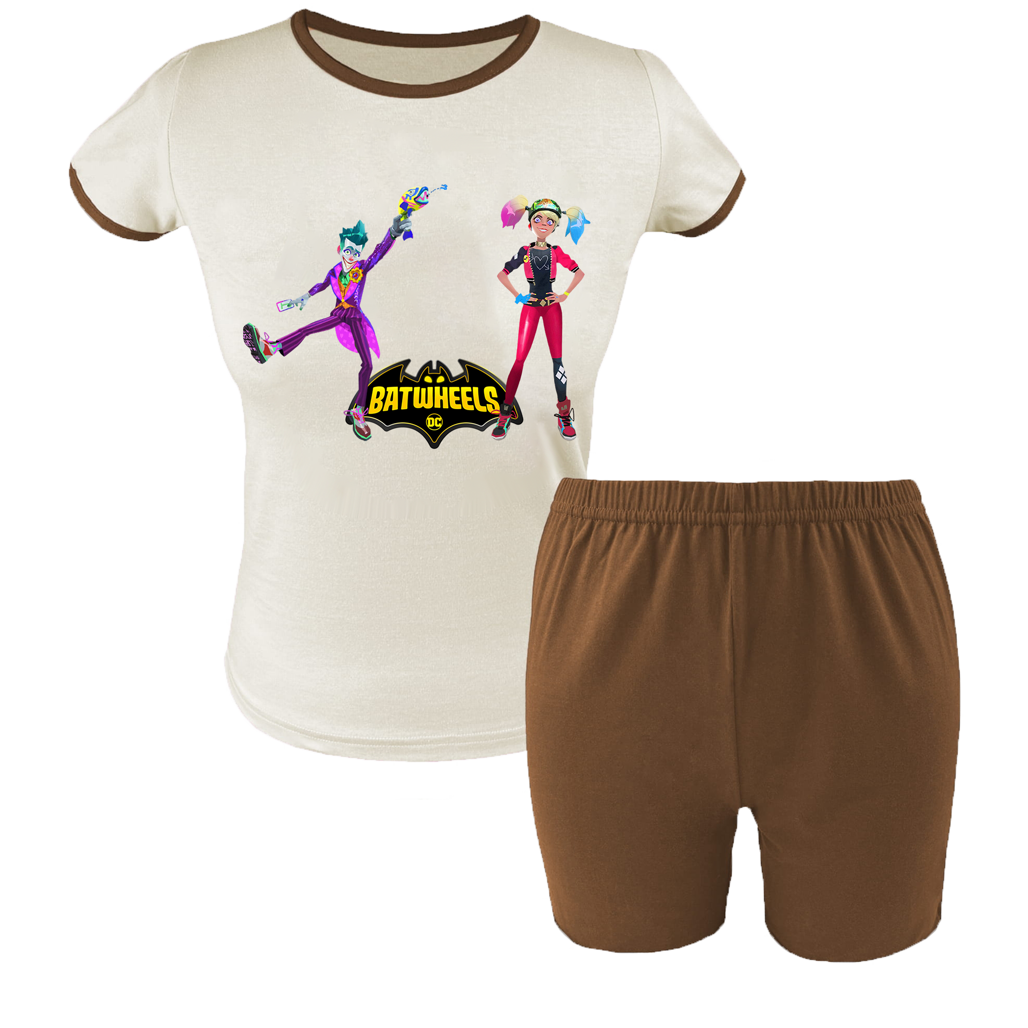 Krótka Piżama dziecięca Batwheels