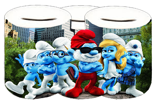 Skarbonka ceramiczna Smerfy