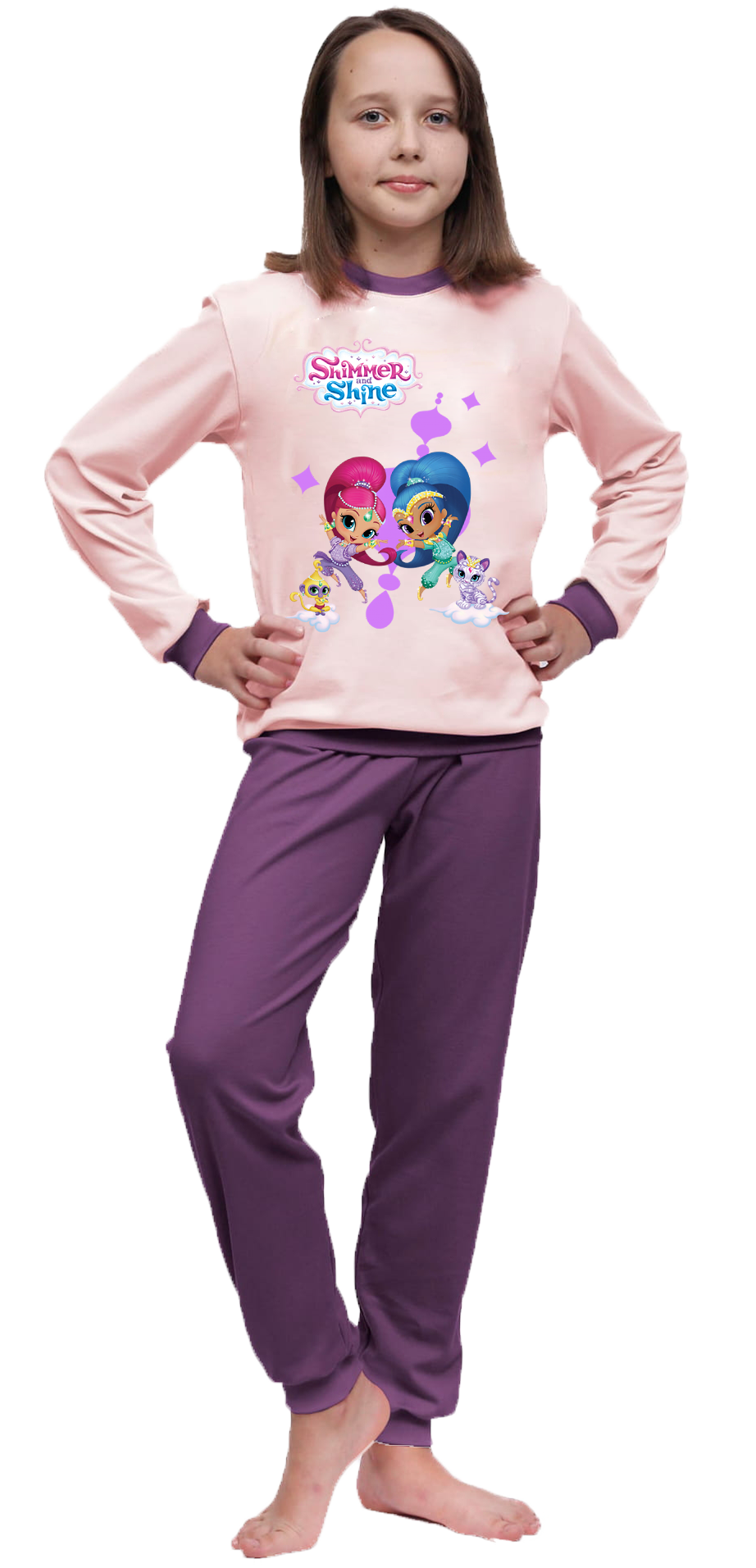 Piżama dziecięca Shimmer and Shine