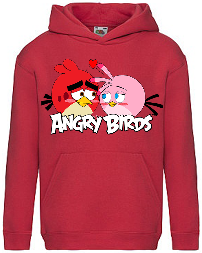 Bluza z kapturem - Angry Birds - Wściekłe Ptaki